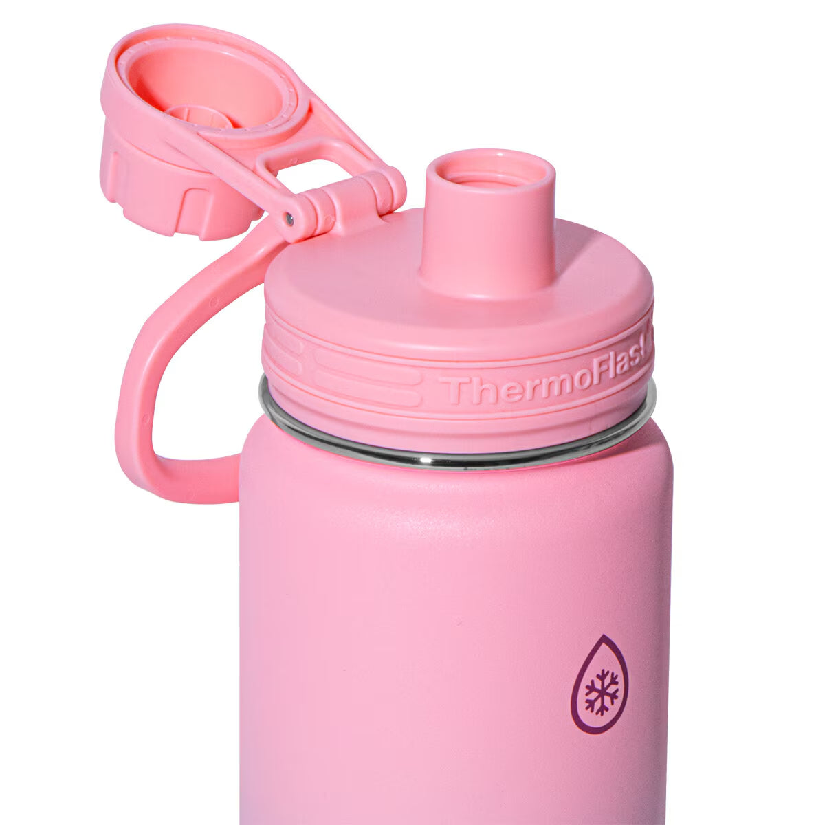 Thermoflask Stainless Steel 700Ml Water Bottle, 2 Pack in Pink & Orange image 2