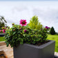 Stone Garden Hanbury 3-Tier Stackable Steel Planter Set in Green or Grey