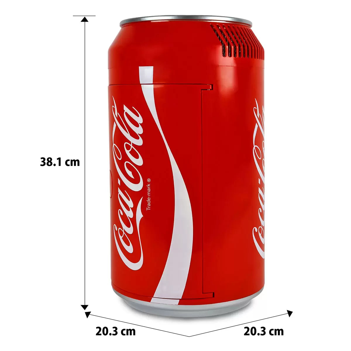 Coca Cola 5.4L Coke Shaped Mini Fridge 8 Can Portable Cooler image 4