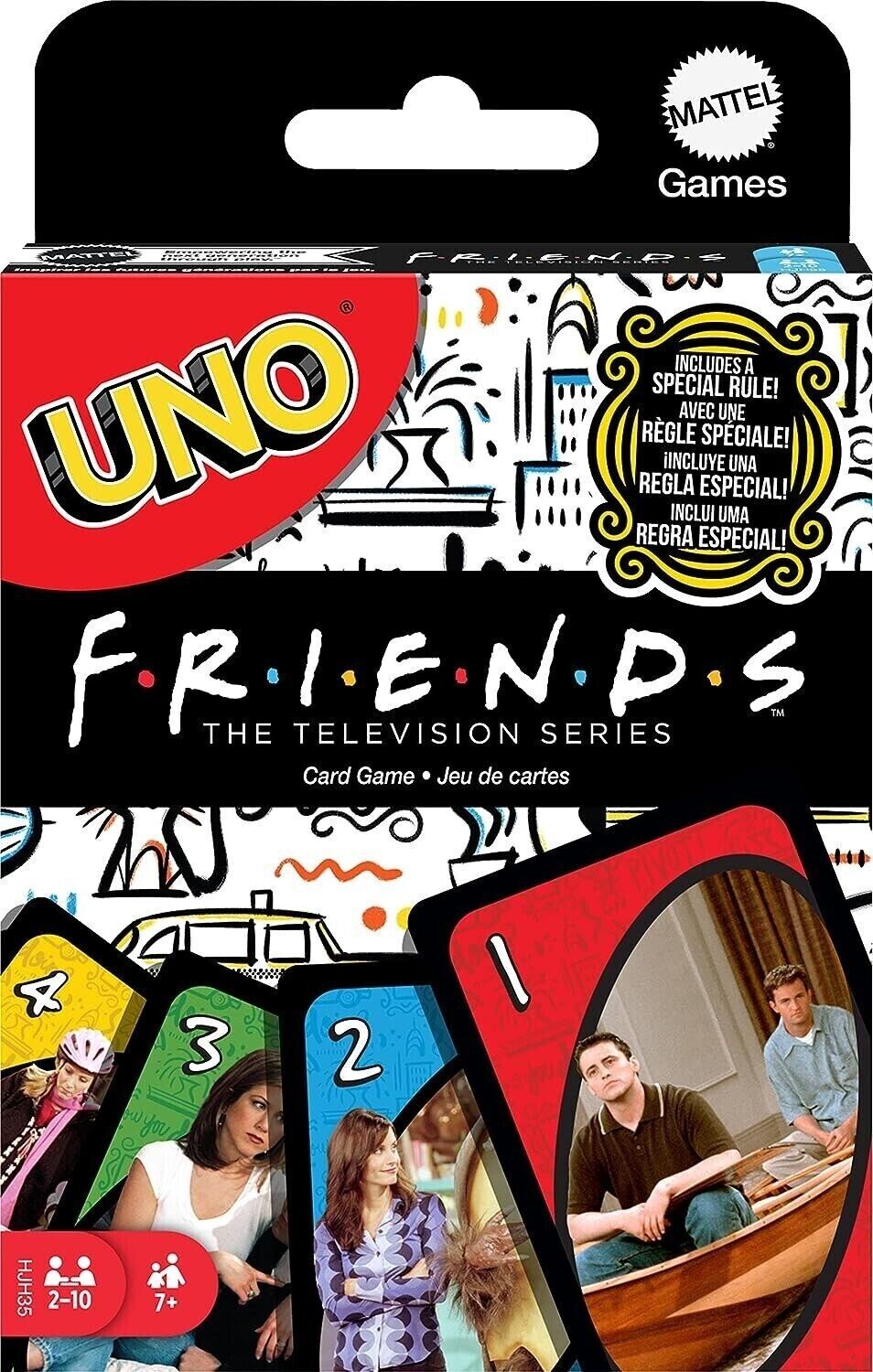 Mattel Games UNO Friends Card Game image 0