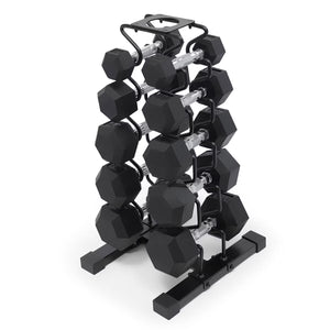 Marcy DBR-150 68Kg Dumbbell Set with Storage Rack