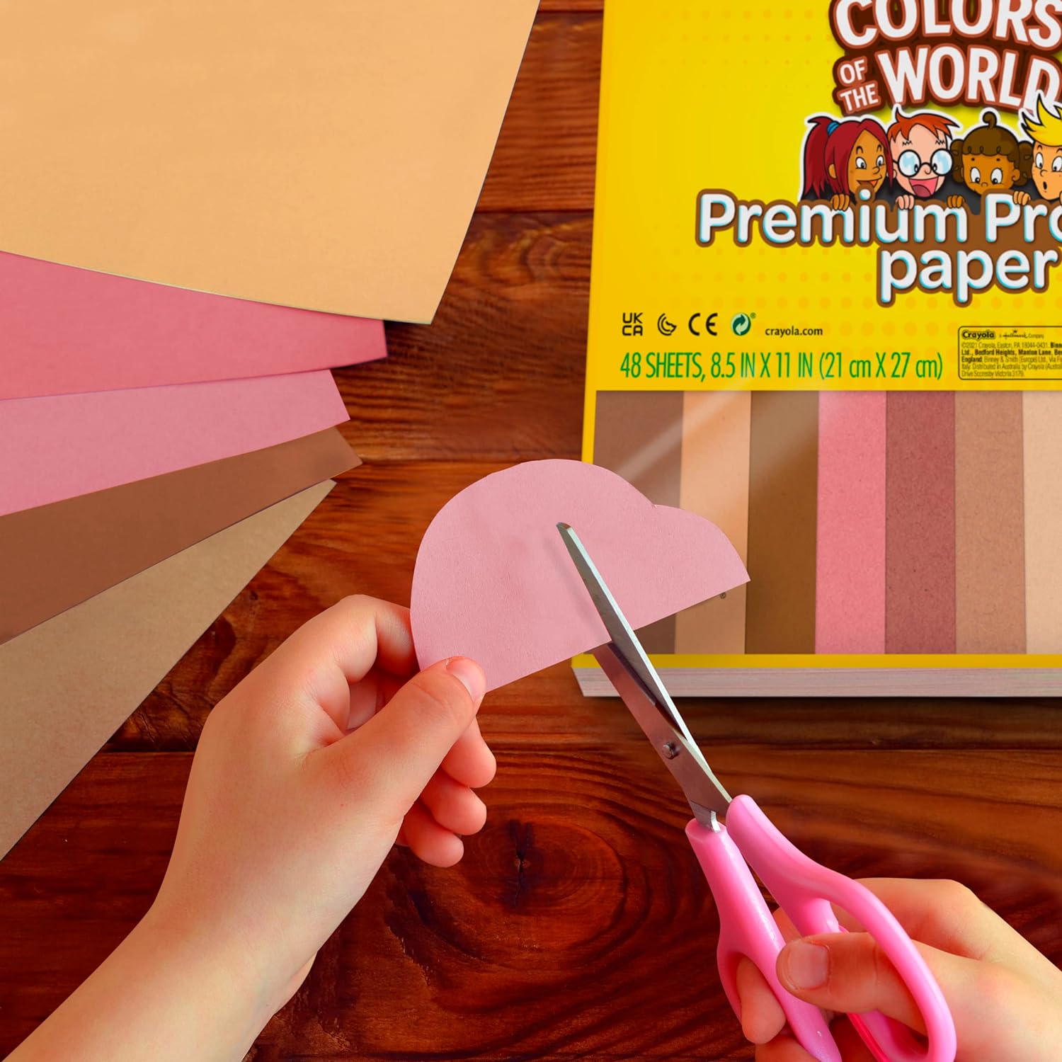 Crayola Colors of The World Construction Paper Premium Project image 4