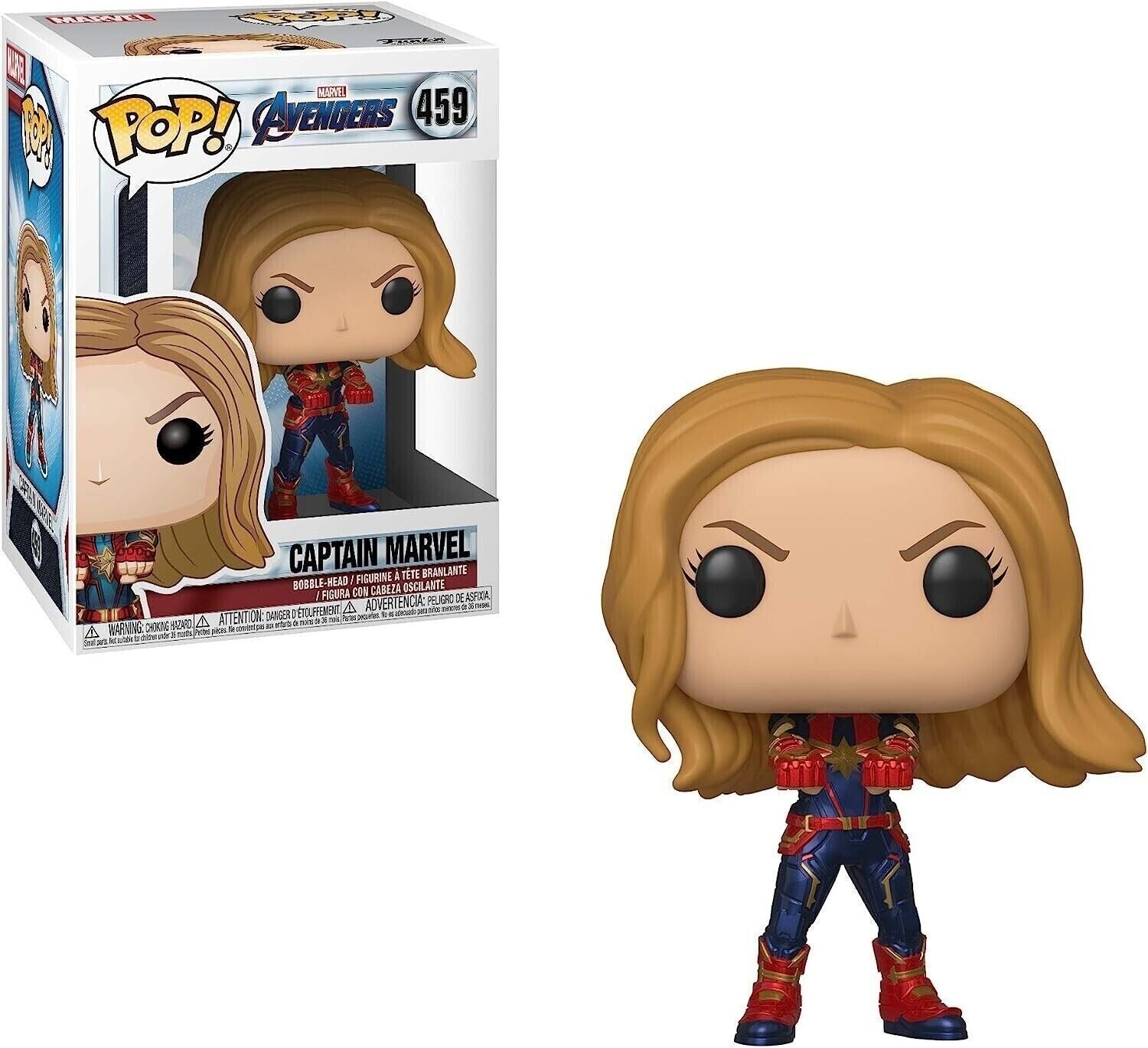Funko Pop! Avengers Endgame - Captain Marvel #459 image 0