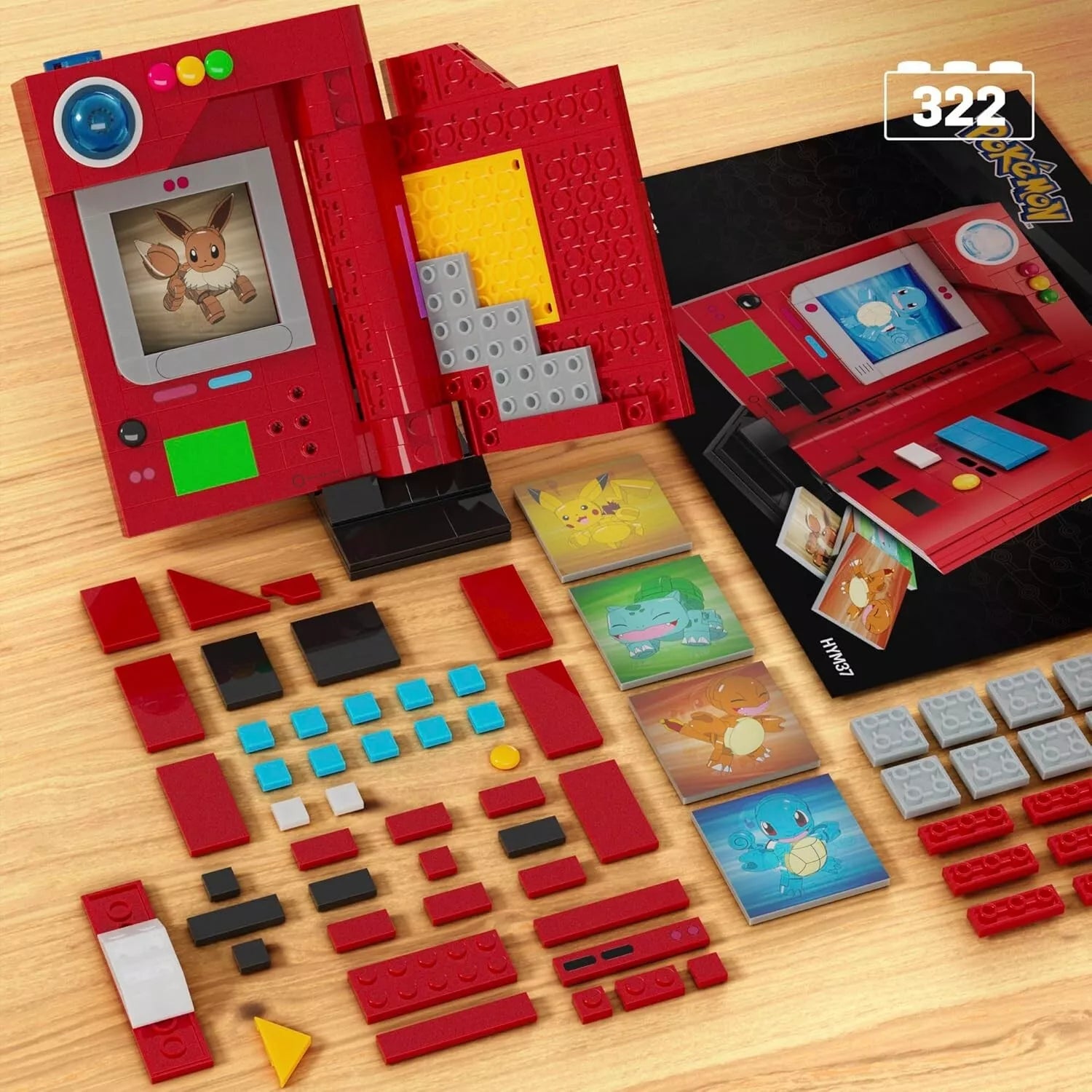 MEGA Pokémon Kanto Region Pokédex Building Kit image 2