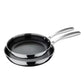 MasterPro CERATECH 2-Piece Ceramic Frying Pan Set | Tri-Ply | PFAS-Free | Induction Ready | Oven Safe