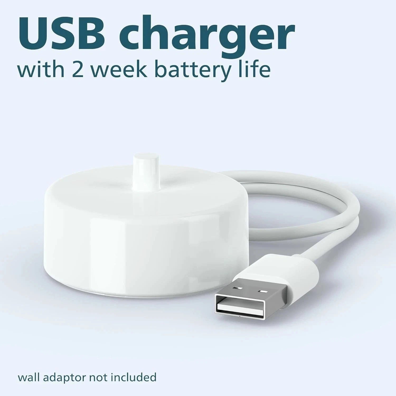 PHILIPS Sonicare 1100 Power Toothbrush, Rechargeable Electric Toothbrush - White image 6