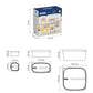 Tramontina Food Storage Set, 7 Piece - Cream or Green