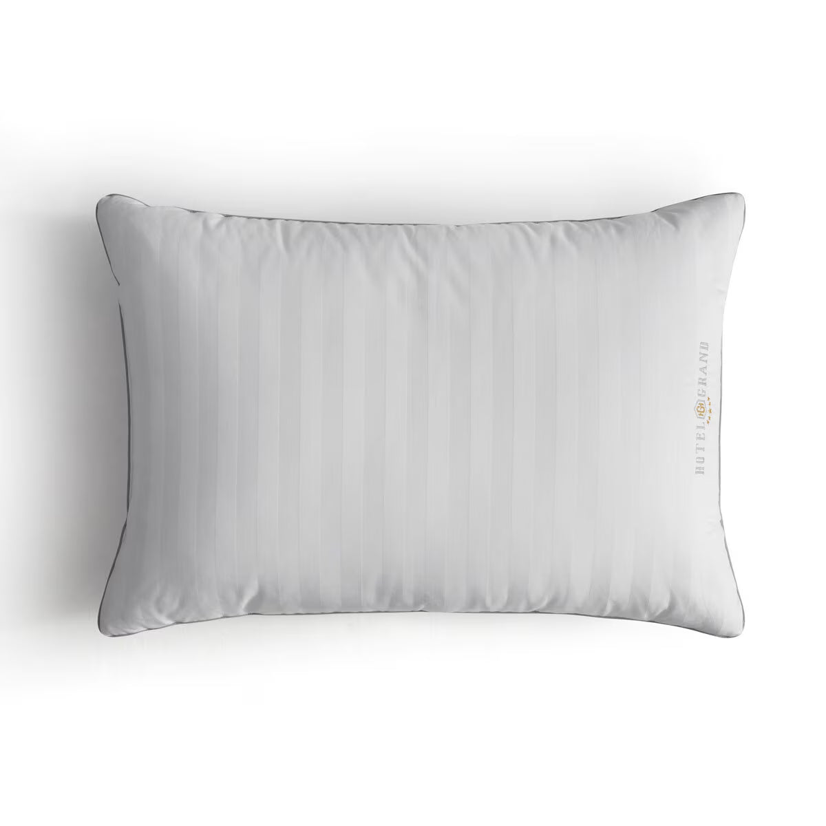 Hotel Grand Feather & down Rolled Pillow, 2 Pack