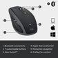 Logitech - MX Anywhere 2S Wireless Laser Mouse - Black image 6