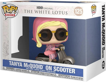 Funko POP Rides: White Lotus - Tanya McQuoid on Scooter image 0