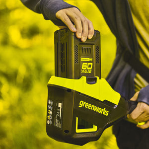 Greenworks 60V Charger and 4Ah Battery