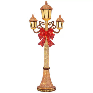 7ft (2.1m) Lamp Post with 220 LED lights