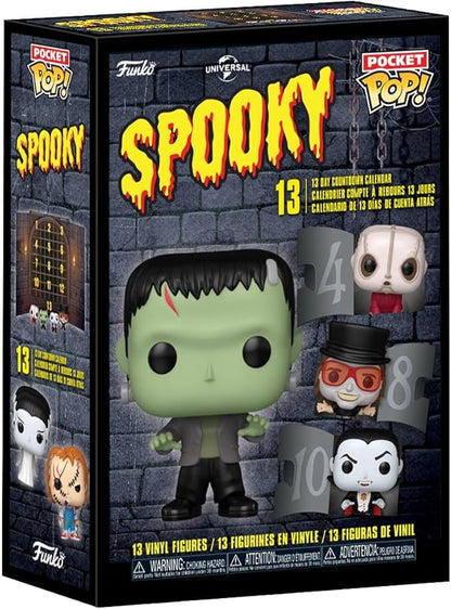 Funko Pocket Pop! Universal Spooky 13-day Countdown Advent Calendar image 0