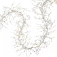 9ft LED Metallic Sphere Bead Garland | 100 Warm White LEDs | End-to-End | Indoor | 274cm