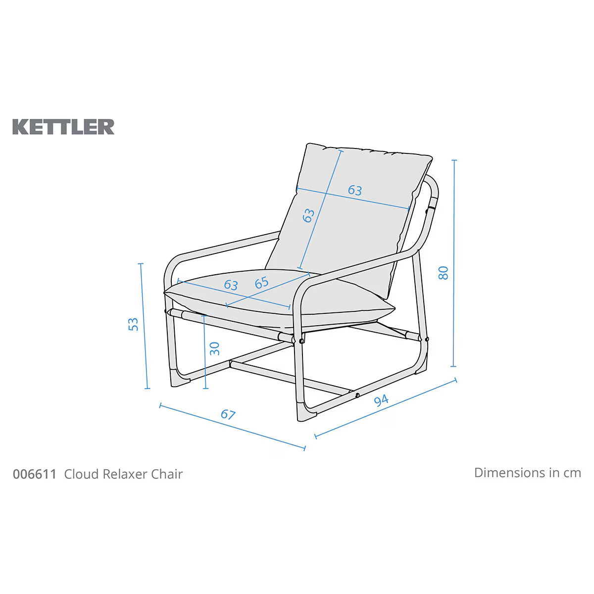 Kettler Cloud Relaxer Chair