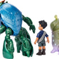 Disney and Pixar Elio Action Figure Storyteller 3 Pack, Elio, Ambassador Grigon and Glordon Characters, Posable Movie Toys at 4-In Scale