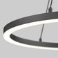 Suspension Artika Novato RGBW 28" (71 cm) 240 V noire