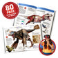 Coffret VR Dinosaure – Livre interactif DK, casque VR et kit de fouilles de fossiles de T-Rex