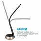 Ottlite Wireless Charging LED Lamp with Colour Changing Base in  2 Colours