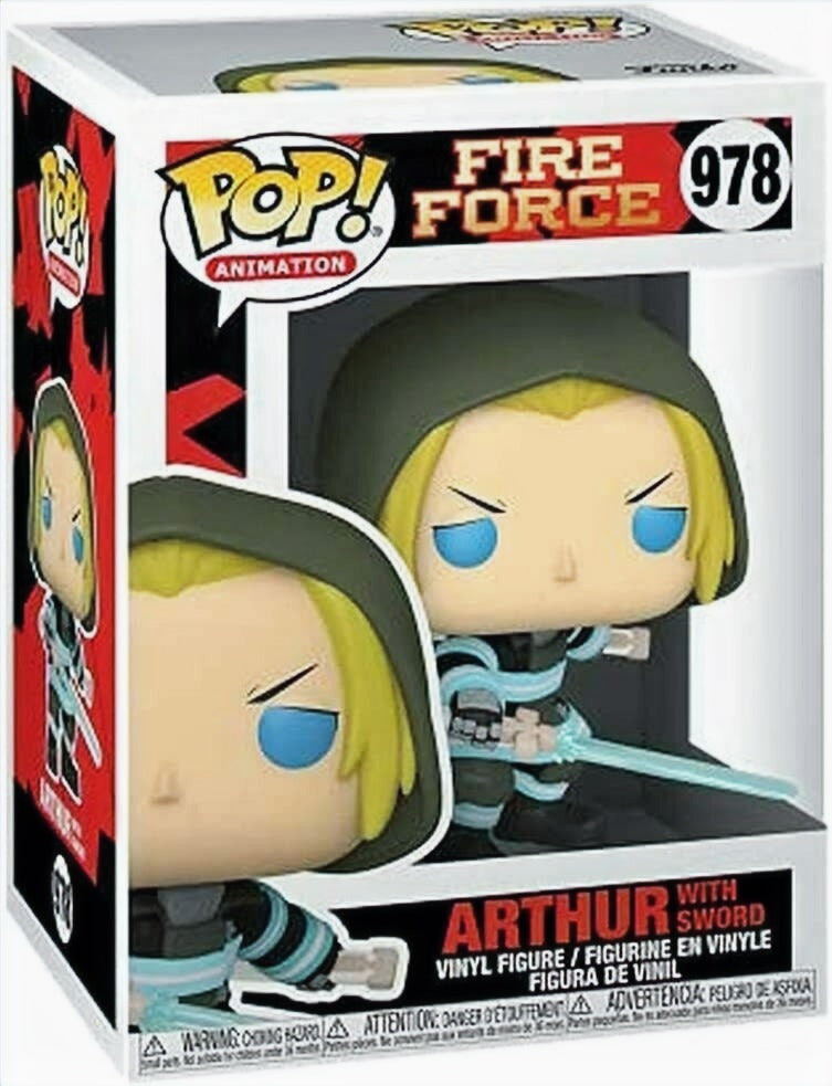 Funko Pop! Fire Force - Arthur with Sword #978 image 0