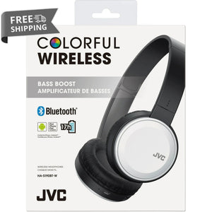 JVC Headphones Wireless Bluetooth Colourful HAS190BT Lightweight With Mic image 0