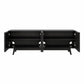 Del Ray Oaks Acacia Sideboard – Modern Rustic Storage Cabinet with Natural Wood Finish