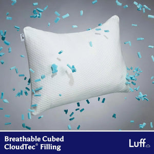 Oreiller de luxe en bambou et mousse à mémoire de forme Luff