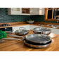 Ensemble de 7 pièces de batterie de cuisine PRO STEEL Fusion