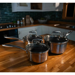 Ensemble de 6 casseroles PRO STEEL Fusion