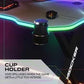 X Rocker Pulsar Max RGB Gaming Desk with LED Lights