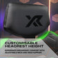 X Rocker Kunai RGB Gaming Chair | 360° RGB Lighting | Neo Motion Sync | 135° Recline | Black