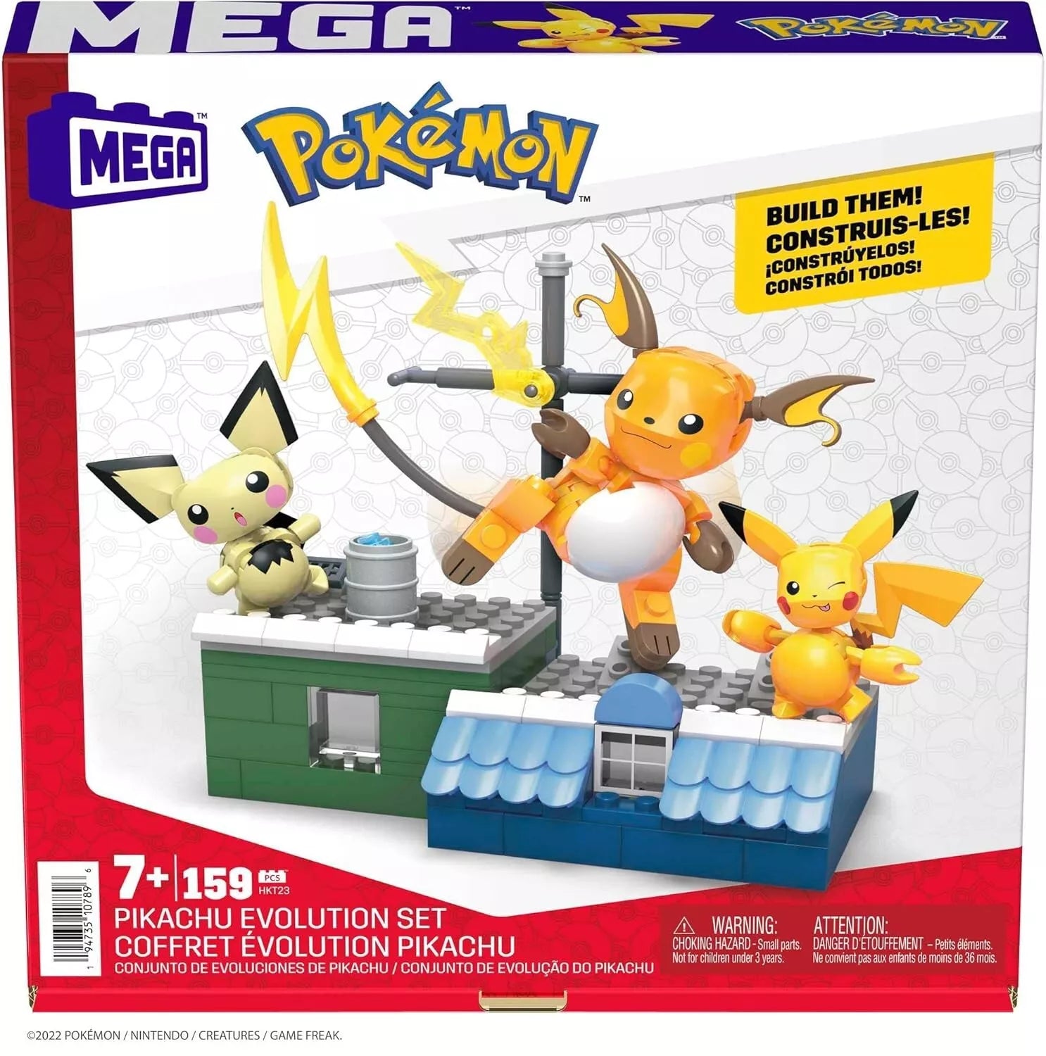 MEGA Pokemon Building Toy Kit Pikachu Set image 6
