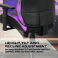 X Rocker Kunai RGB Gaming Chair | 360° RGB Lighting | Neo Motion Sync | 135° Recline | Black