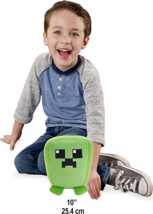 Mattel Minecraft Cuutopia Creeper Plush, 10-inch Soft Rounded Pillow. image 1