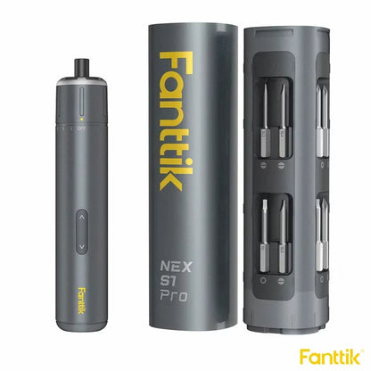 Fanttik S1 Pro Cordless Electric Screwdriver | 16-in-1 | 4.2Nm | 220RPM | LED | USB-C | Magnetic Case