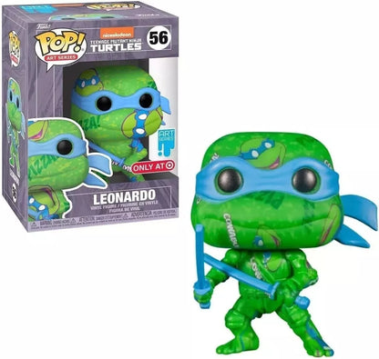Funko Pop! Artist Series Teenage Mutant Ninja Turtles - Leonardo Protector image 0