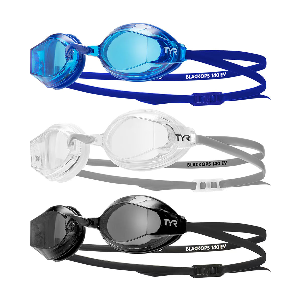 TYR Adult Goggles 3 Pack