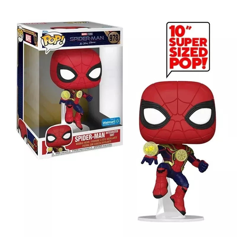 Funko Pop! Jumbo: Spider-Man: No Way Home Spider-Man 10" image 0