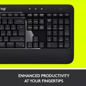 Logitech Combo Wireless Keyboard and Mouse image 1