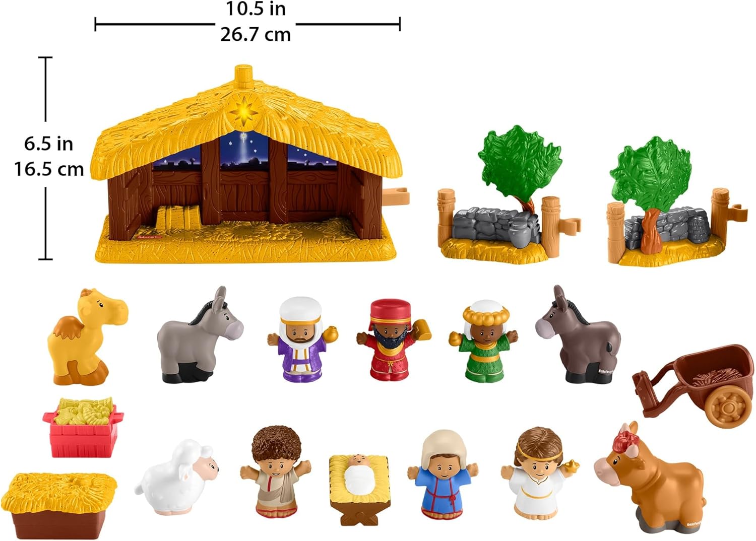 Fisher-Price Little People Nativity Playset with Music Lights image 6
