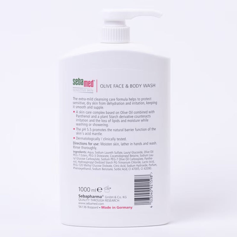 Sebamed Face & Body Wash, 1L