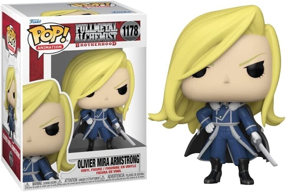 Funko Pop! Animation: Full Metal Alchemist: Brotherhood - Oliver Mira Armstrong image 1