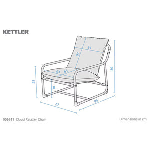 Kettler Cloud Relaxer Chair