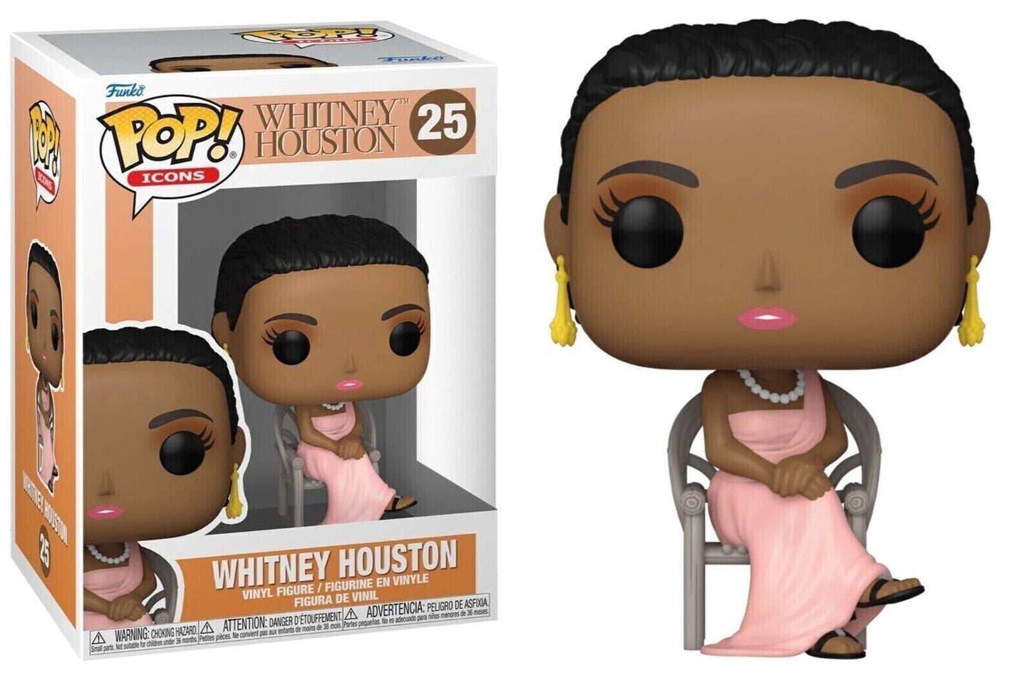 Funko Pop! Icons: Whitney Houston - Debut #25 image 0