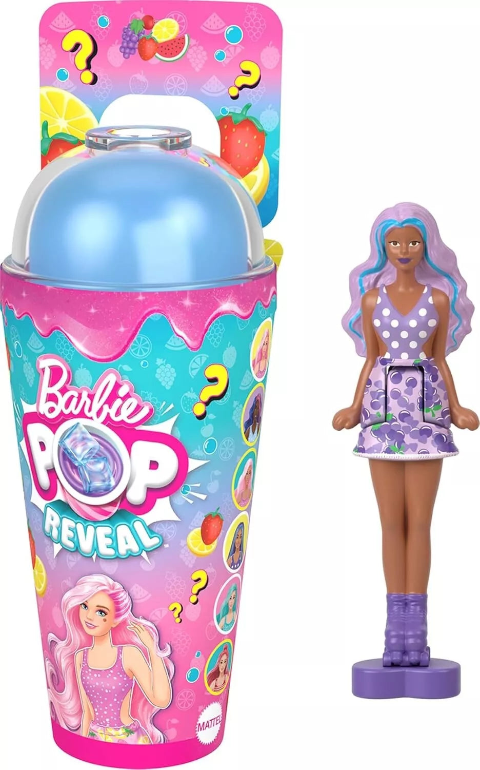 Mini BarbieLand Reveal Dolls, 5-Pack with Surprise Unboxing image 3