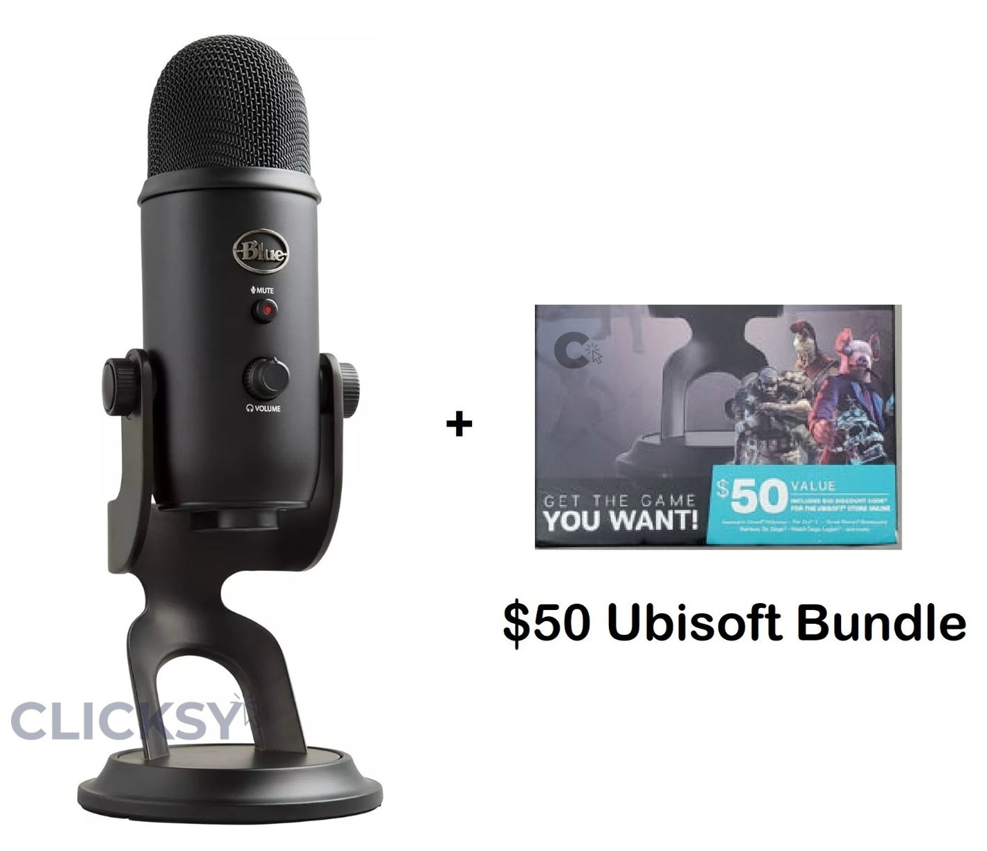 Logitech Blue Yeti USB Microphone for PC Mac Gaming Streaming Podcast Mic image 0