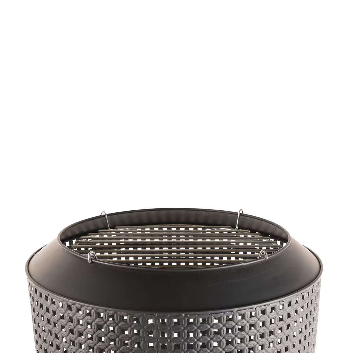 Redfire Midland Wood Burning Fire Basket + BBQ Grill image 5