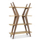 Bentley Designs Kristen Light Oak Open Display Bookcase