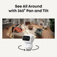 Eufy S350 4K Caméra d'intérieur intelligente panoramique et inclinable à double objectif (lot de 2) - Sans frais mensuels