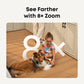 Eufy S350 4K Caméra d'intérieur intelligente panoramique et inclinable à double objectif (lot de 2) - Sans frais mensuels